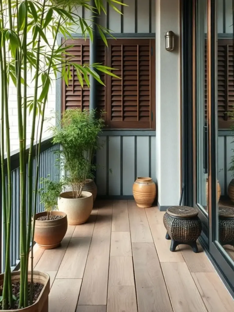 Creating a Zen Space with Bamboo