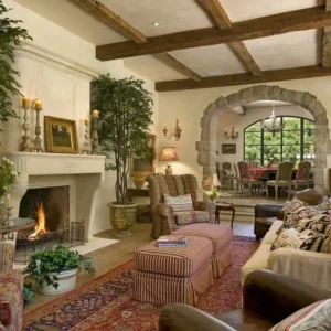 22 Tuscan Living Room Ideas to Inspire Italian Rustic Charm