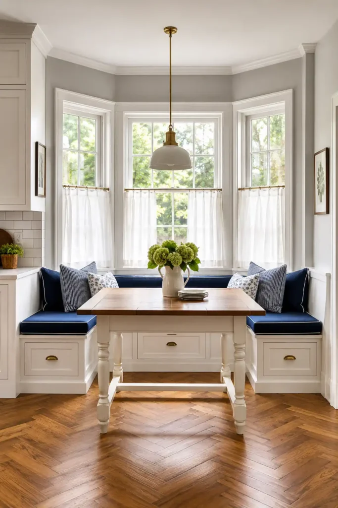 Bay Window Banquette