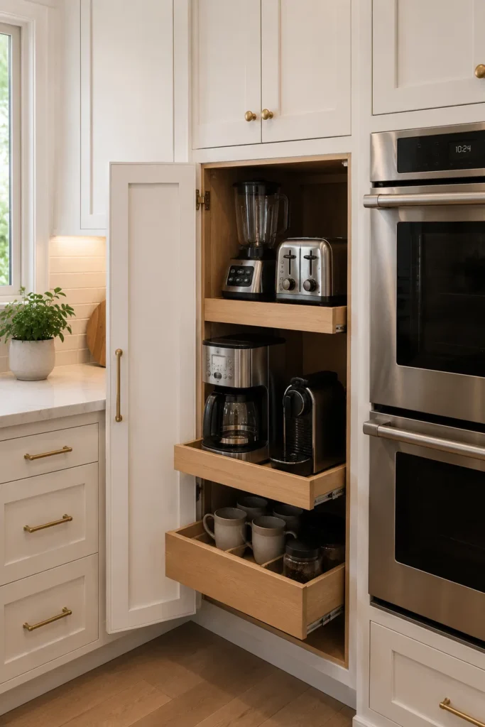 Built-In Appliance Garages