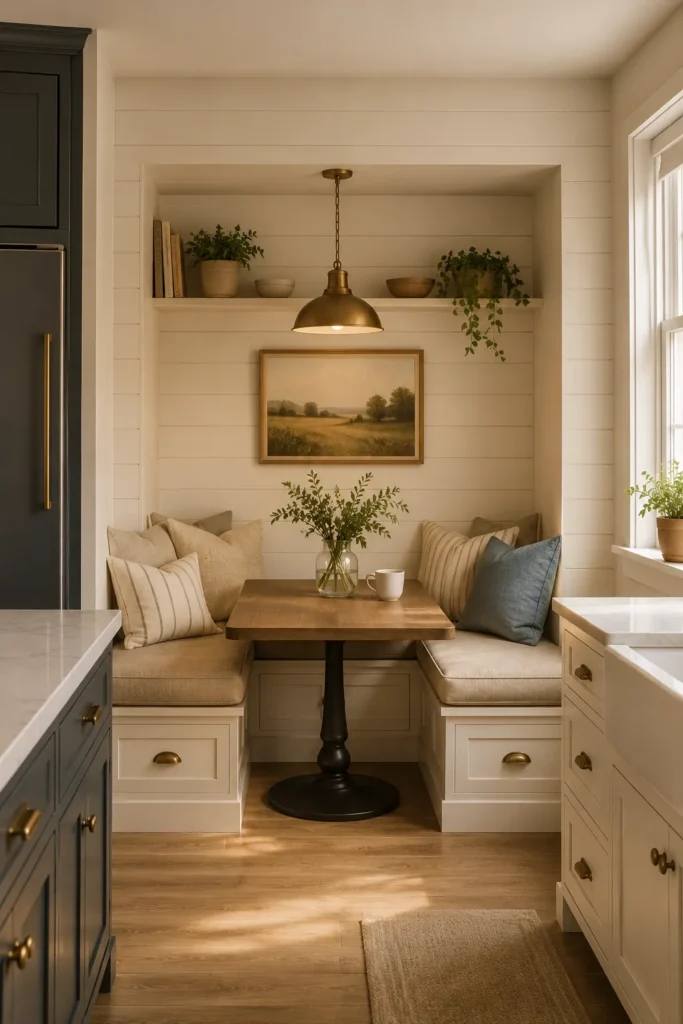 Built-In Kitchen Nook