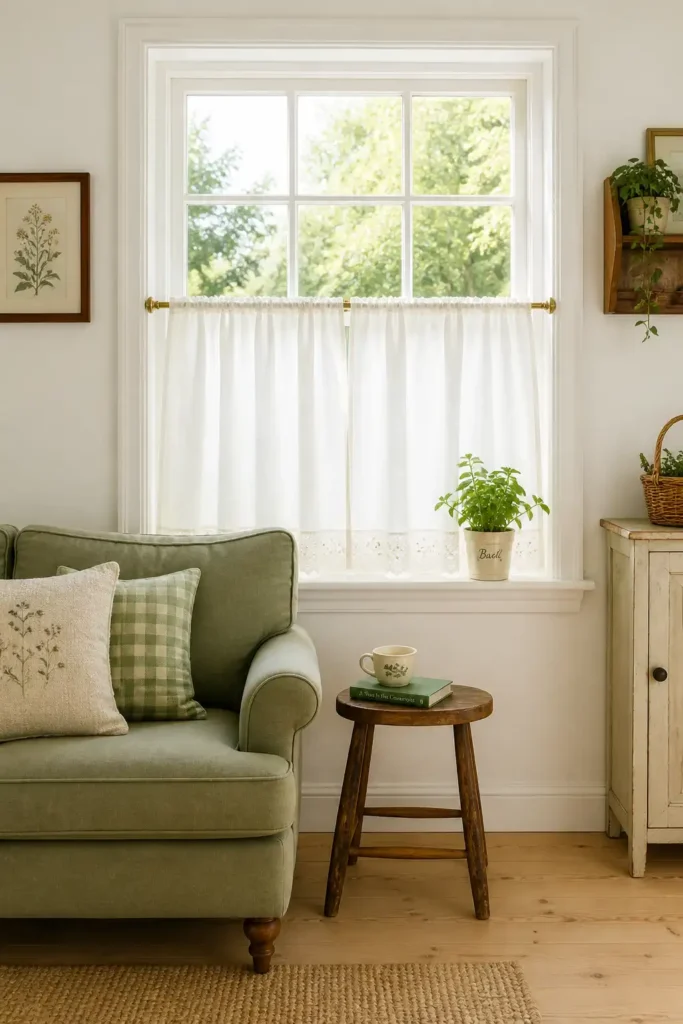 Cafe Style Half Curtains