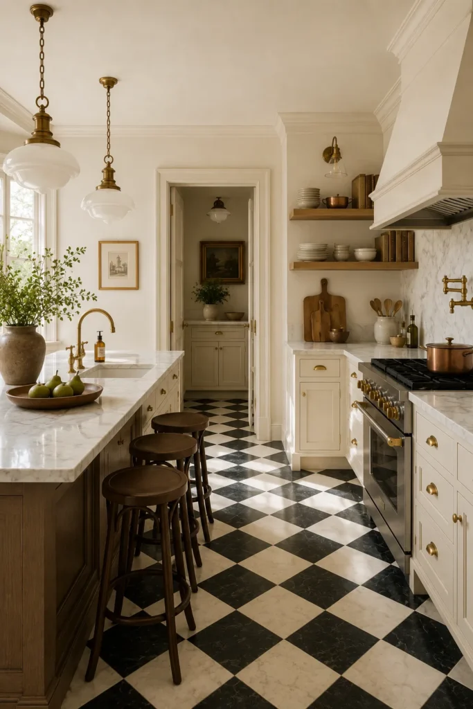 Checkerboard Flooring