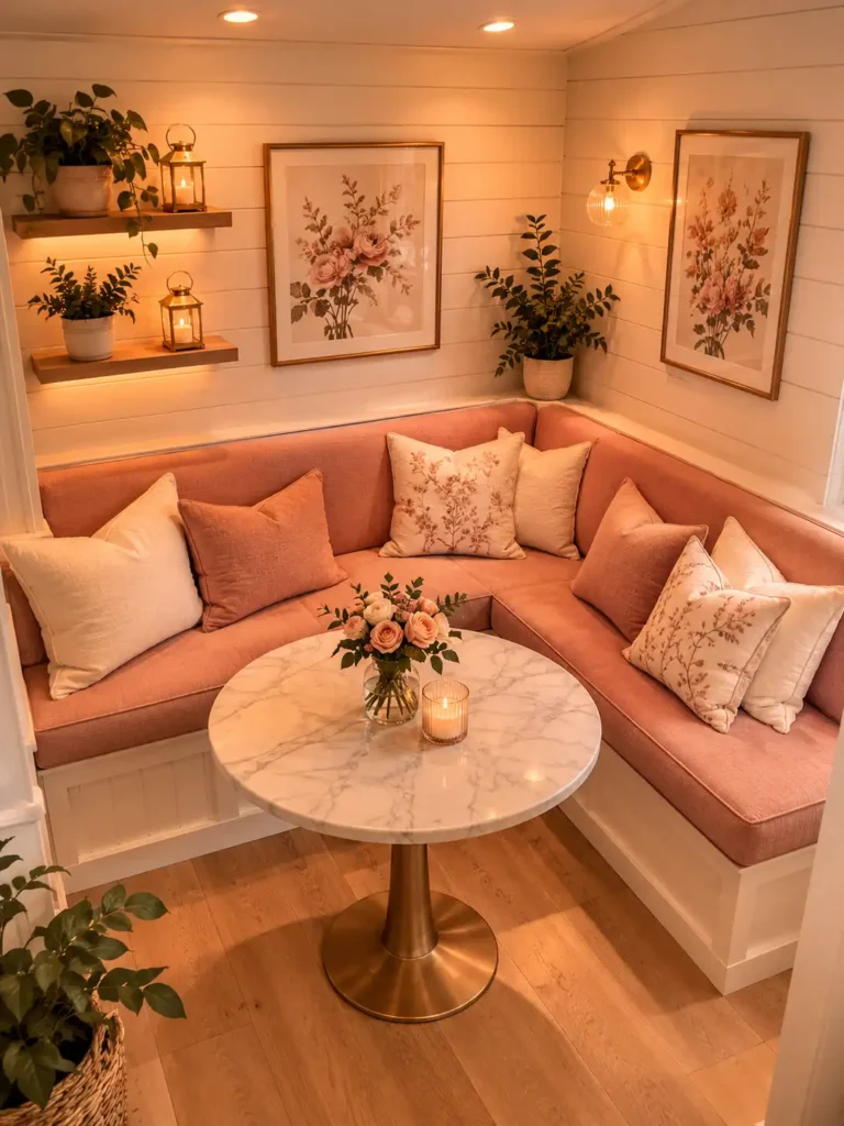 Corner Banquette Seating