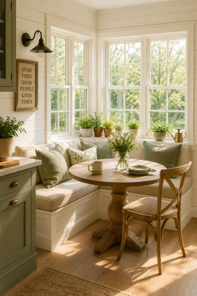 Corner Window Nook