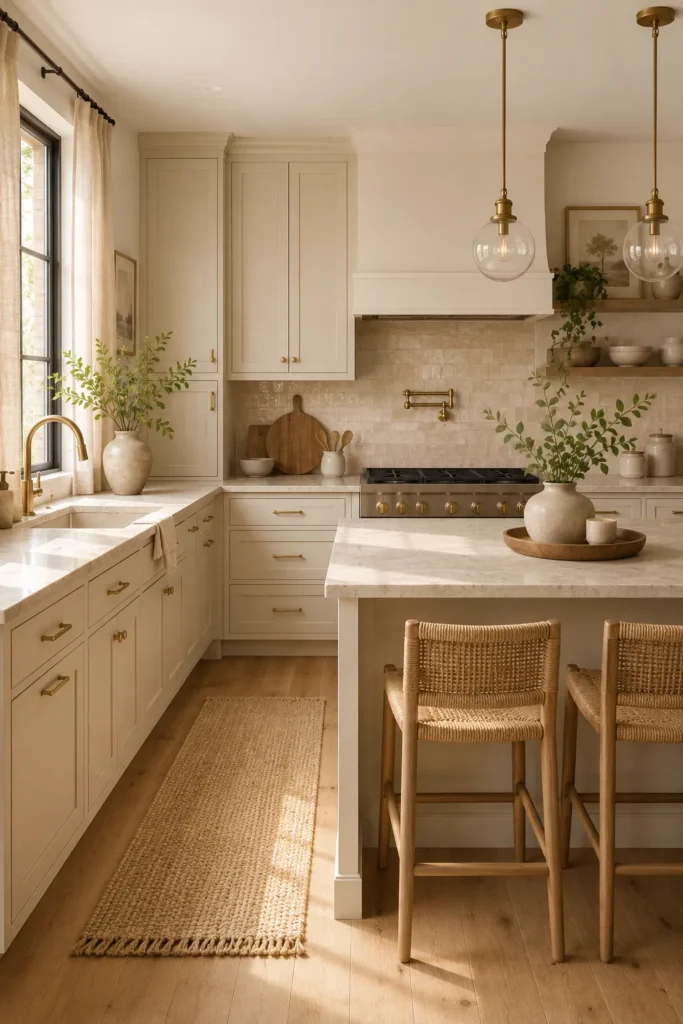 Creamy Beige Accents