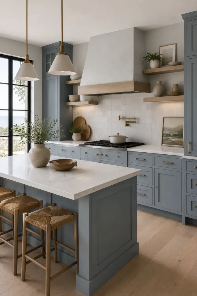 Dusty Blue Tones