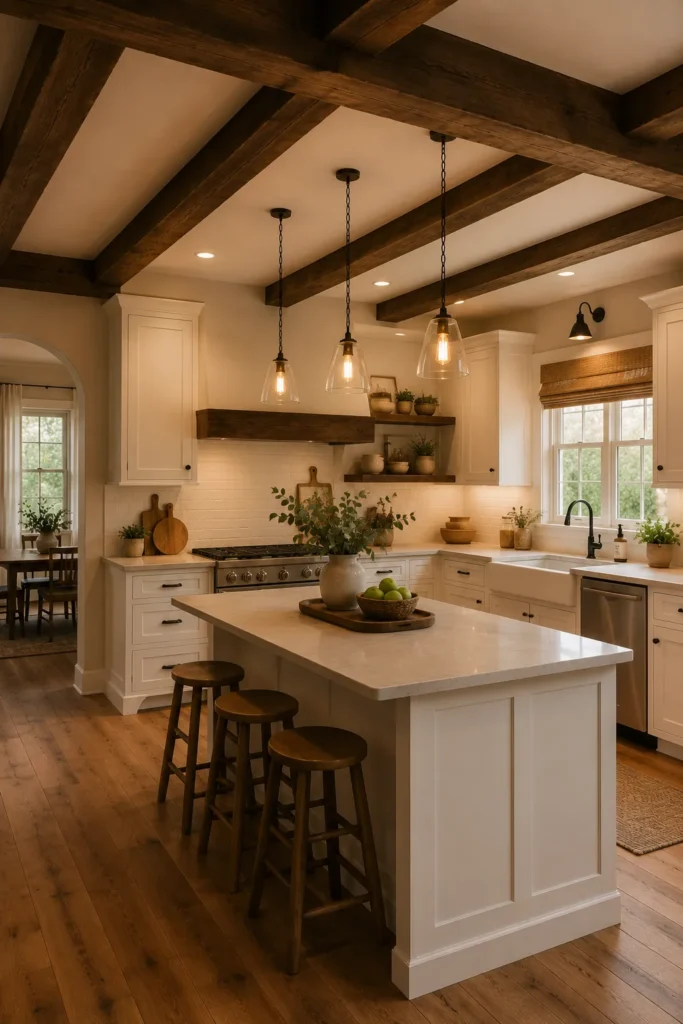 Exposed Ceiling Beams