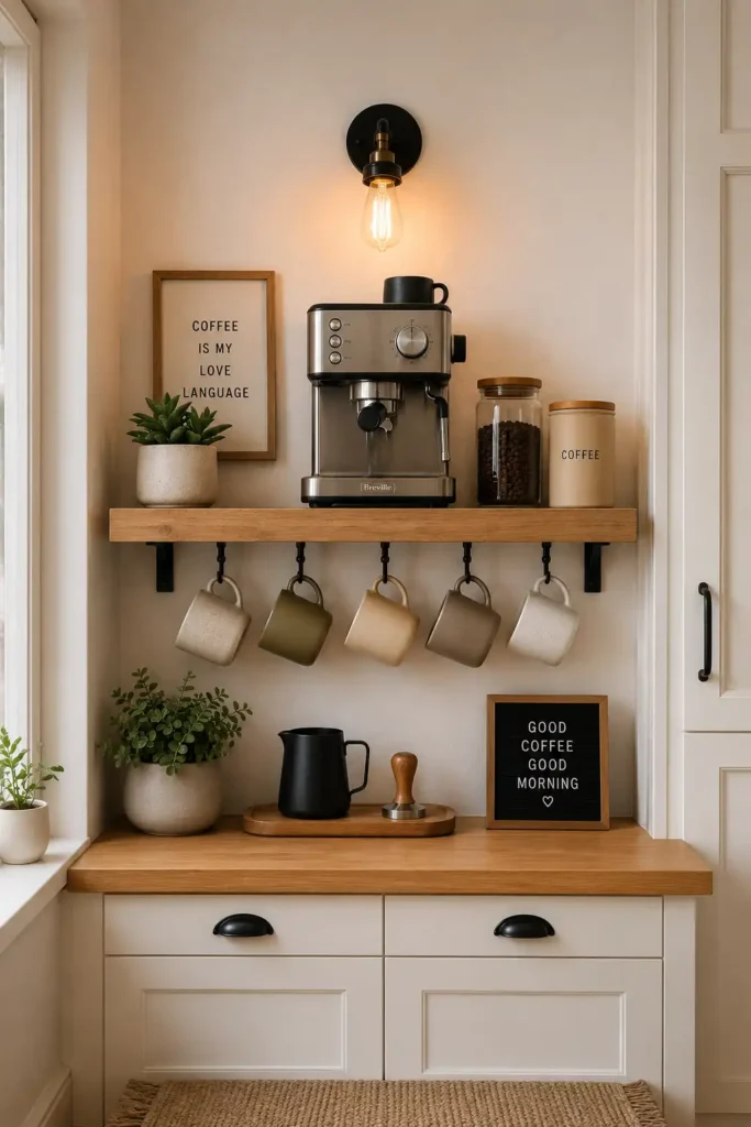 Floating Shelf Station
