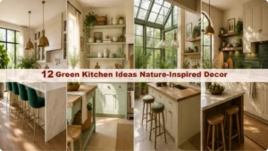 Green kitchen featured