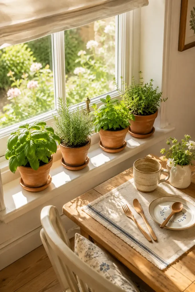 Herb Garden Windowsill