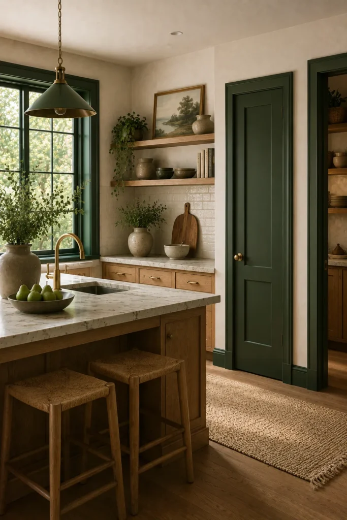 Hunter Green Trim