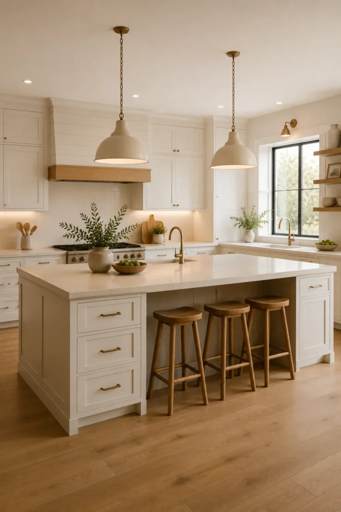Integrated Kitchen Island