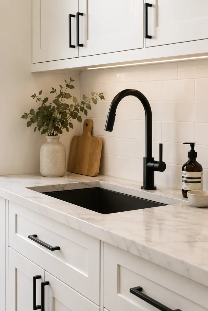 Matte Black Fixtures 1
