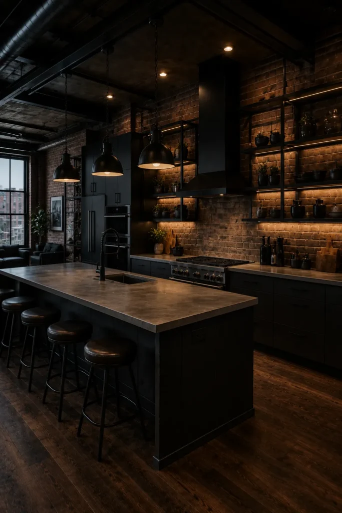Midnight Industrial Style