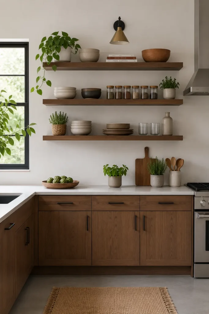 Open Shelves
