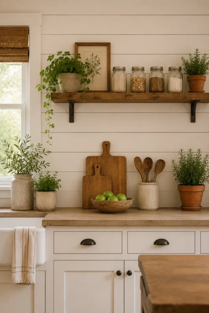 Shiplap Accent Wall