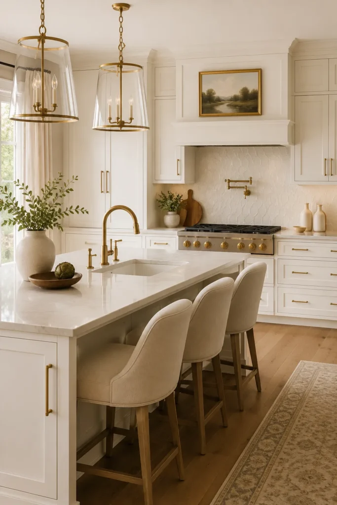 Soft Gold Fixtures