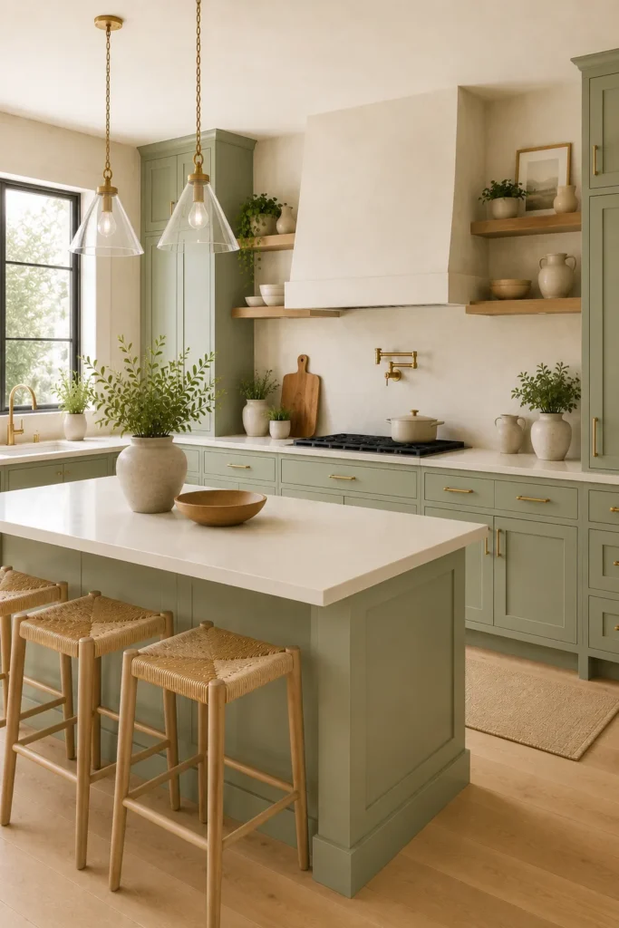 Soft Sage Green