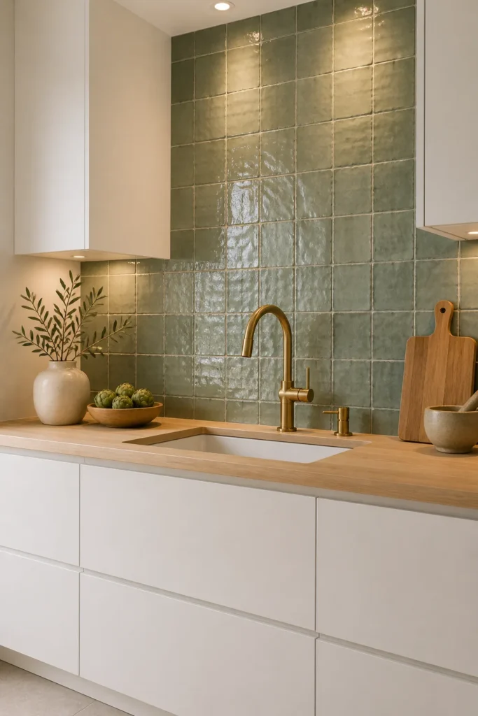 Statement Backsplash