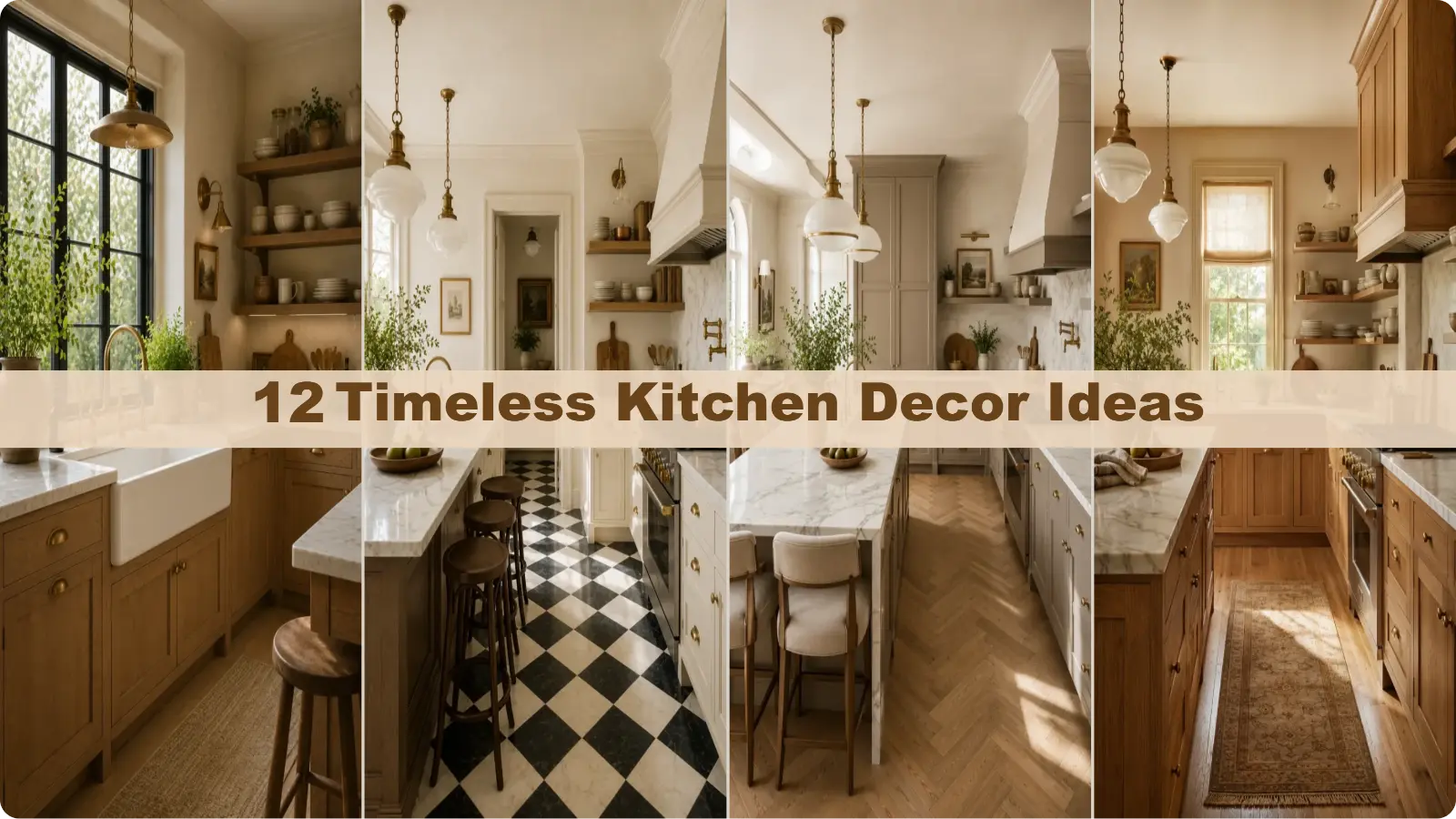 Timeless Kitchen Decor Ideas