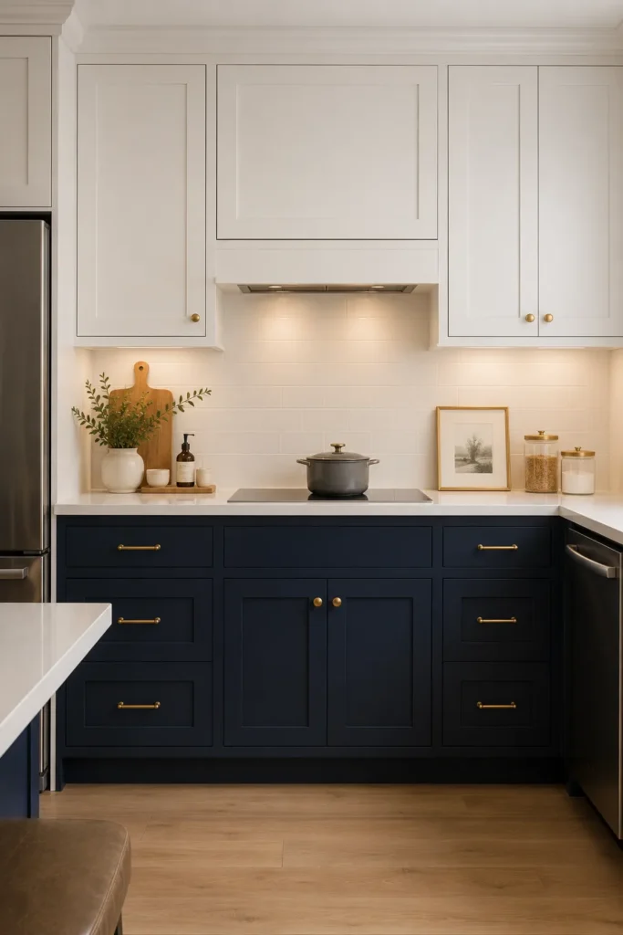 Two-Tone Cabinet Design 1