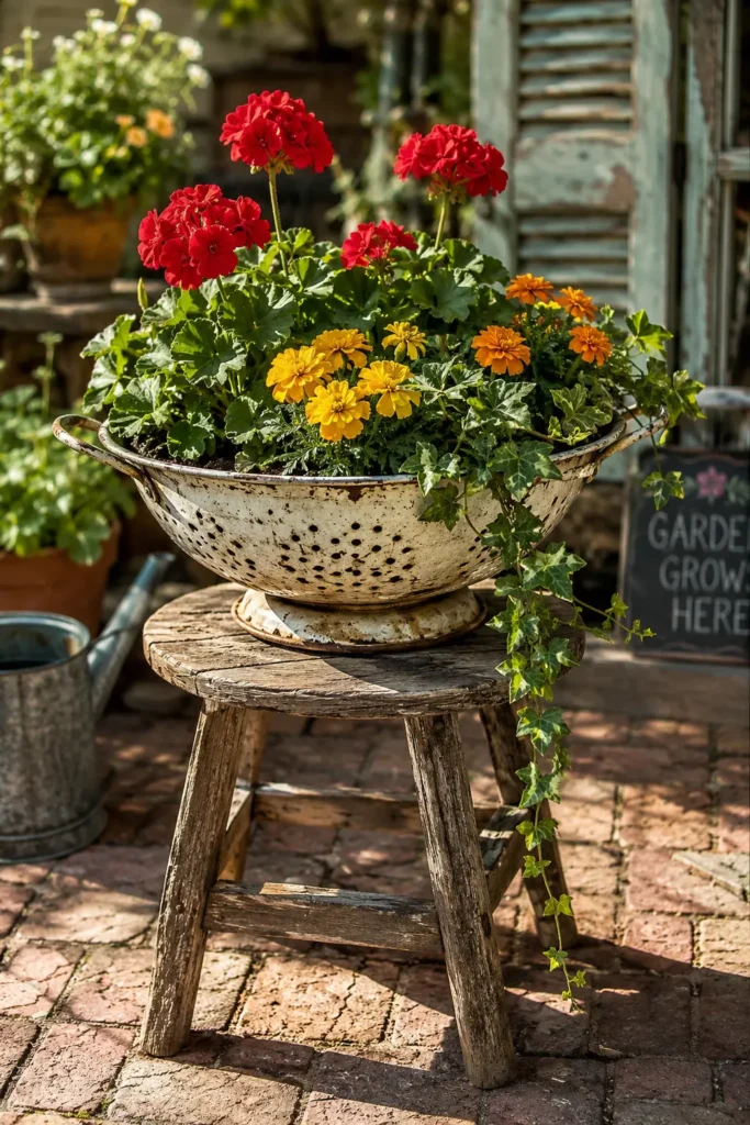 Upcycled Statement Planter