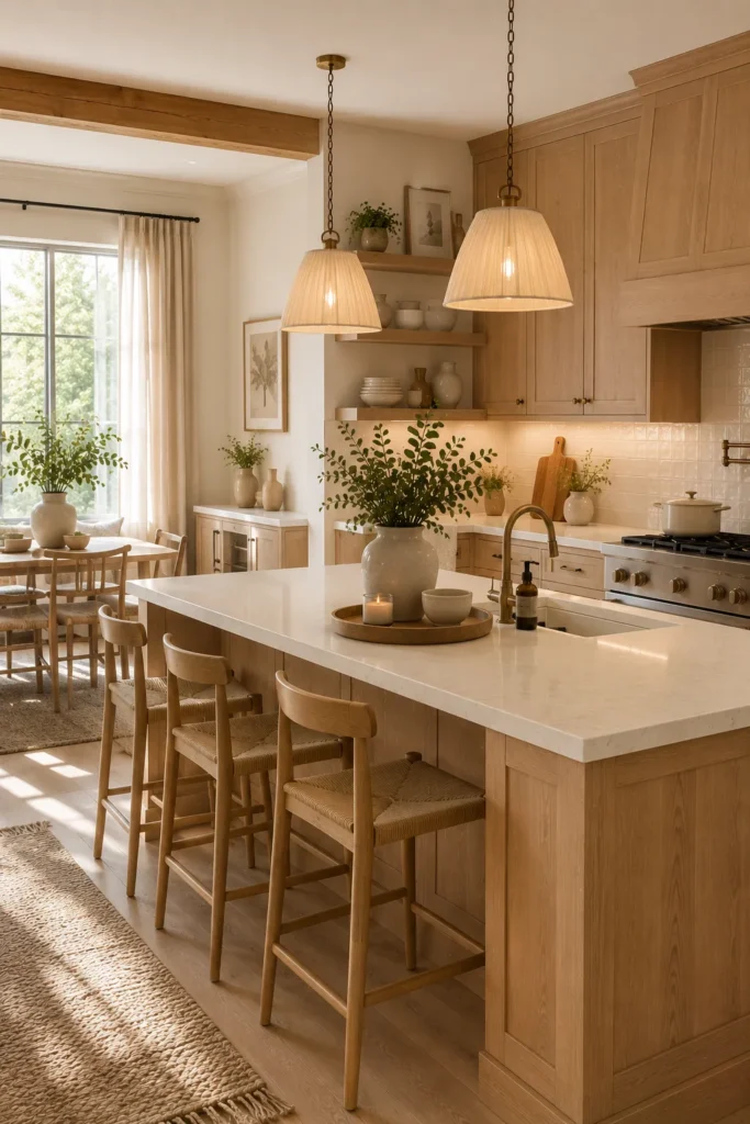 Warm Linen Styling