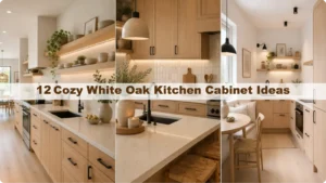 White Oak Kitchen Cabinet Ideas
