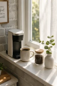Windowsill Coffee Spot
