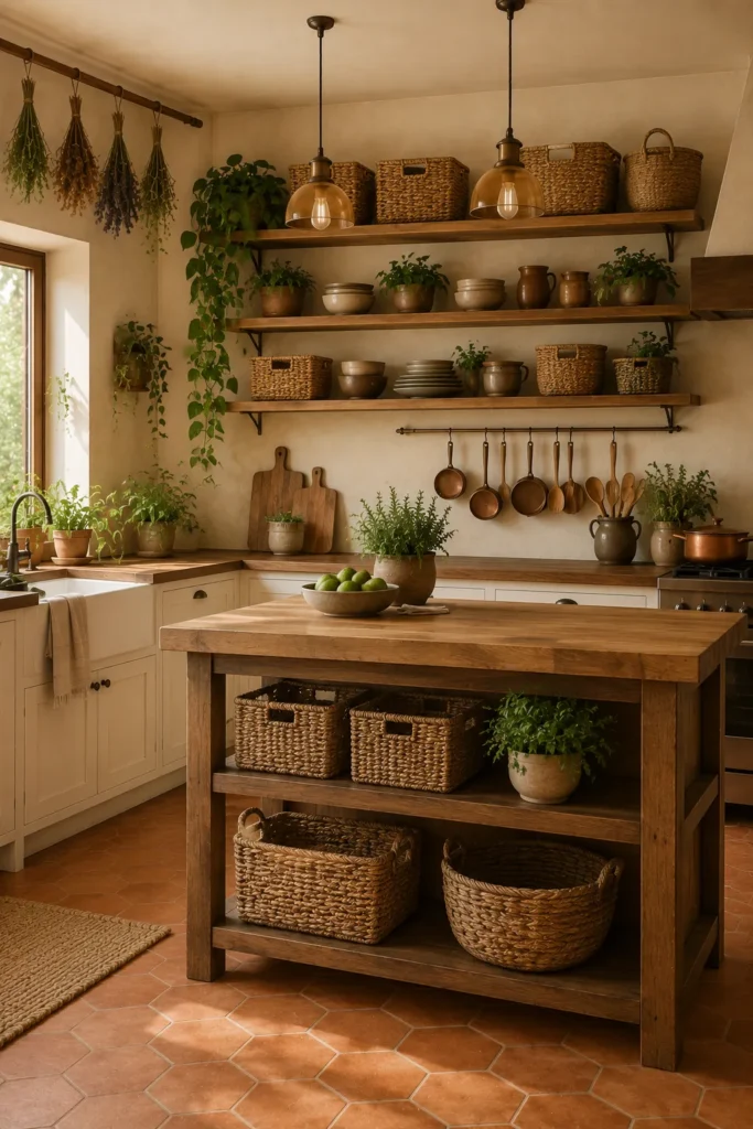 Woven Basket Storage 1