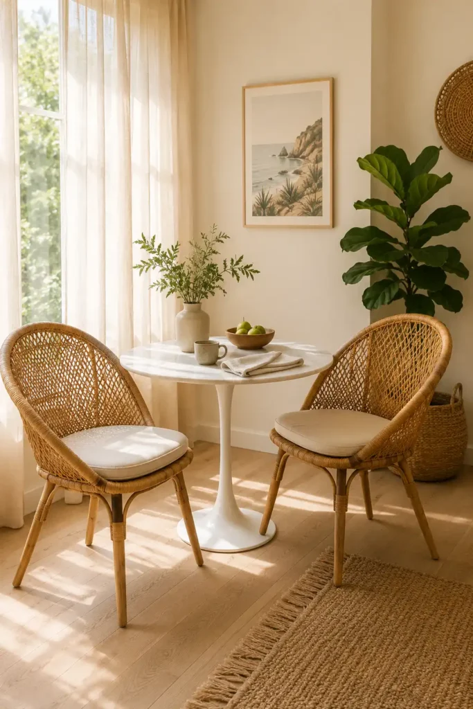 Woven Rattan Chairs