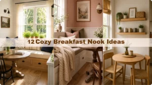 cozy breakfast nook