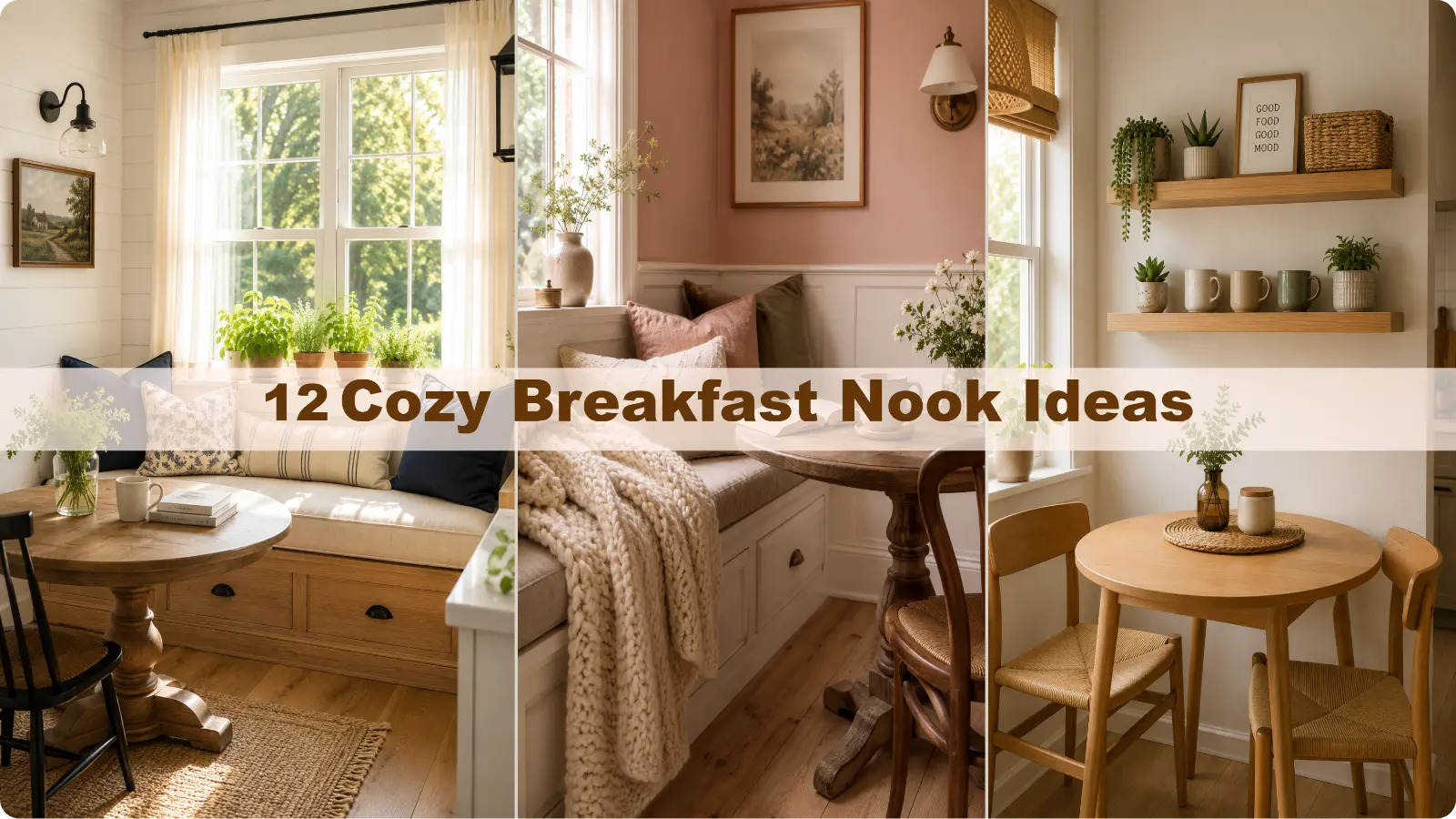 cozy breakfast nook