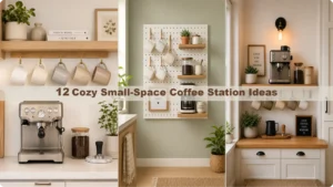 12 Cozy Small-Space Coffee Station Ideas That Make Every Morning Feel Special