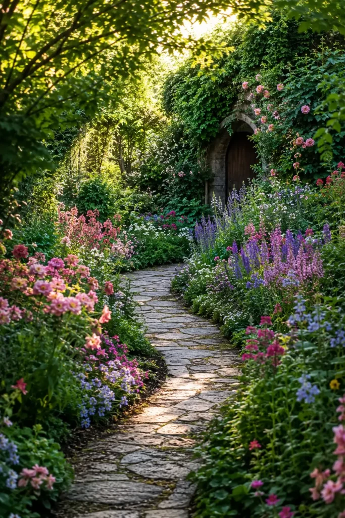 Add a Secret Flower Pathway