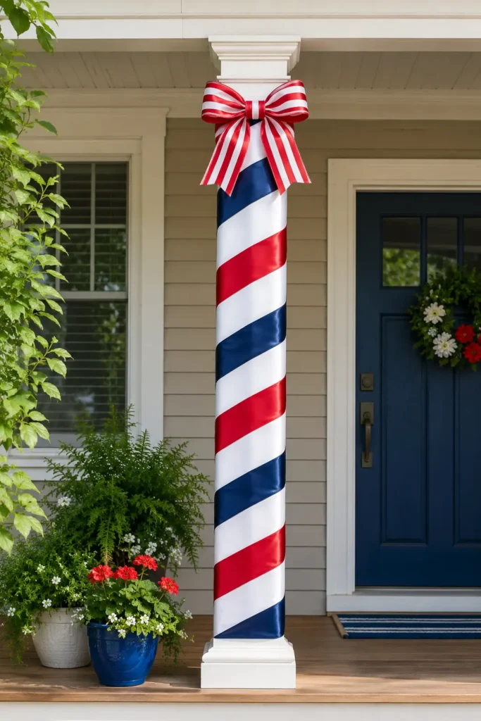 Column Ribbon Wrap