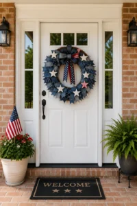 12 Stunning 4th of July Wreaths That Make Your Front Door Stand Out