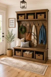 12 Smart Entryway Storage Ideas for a Clean and Organized Home 🚪🧺