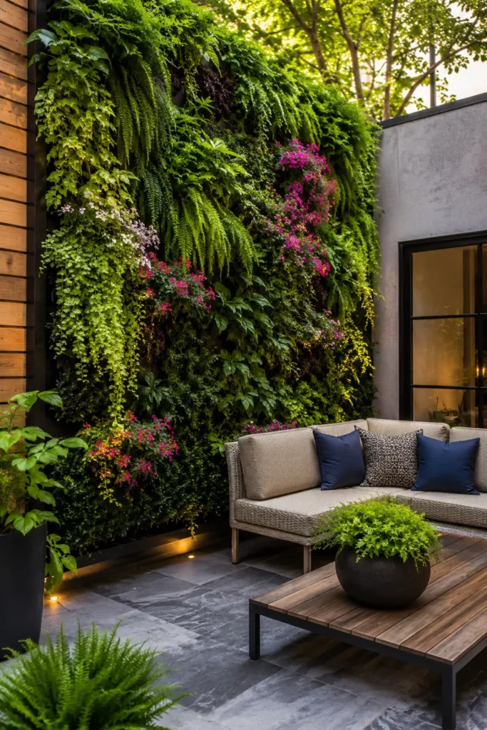 Install a Vertical Living Wall