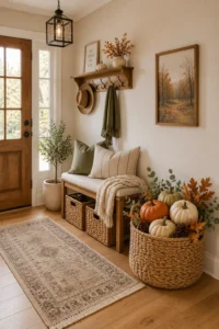 12 Charming Fall Entryway Decor Ideas to Refresh Your Front Entrance