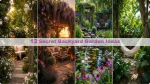 Secret Backyard Garden Ideas