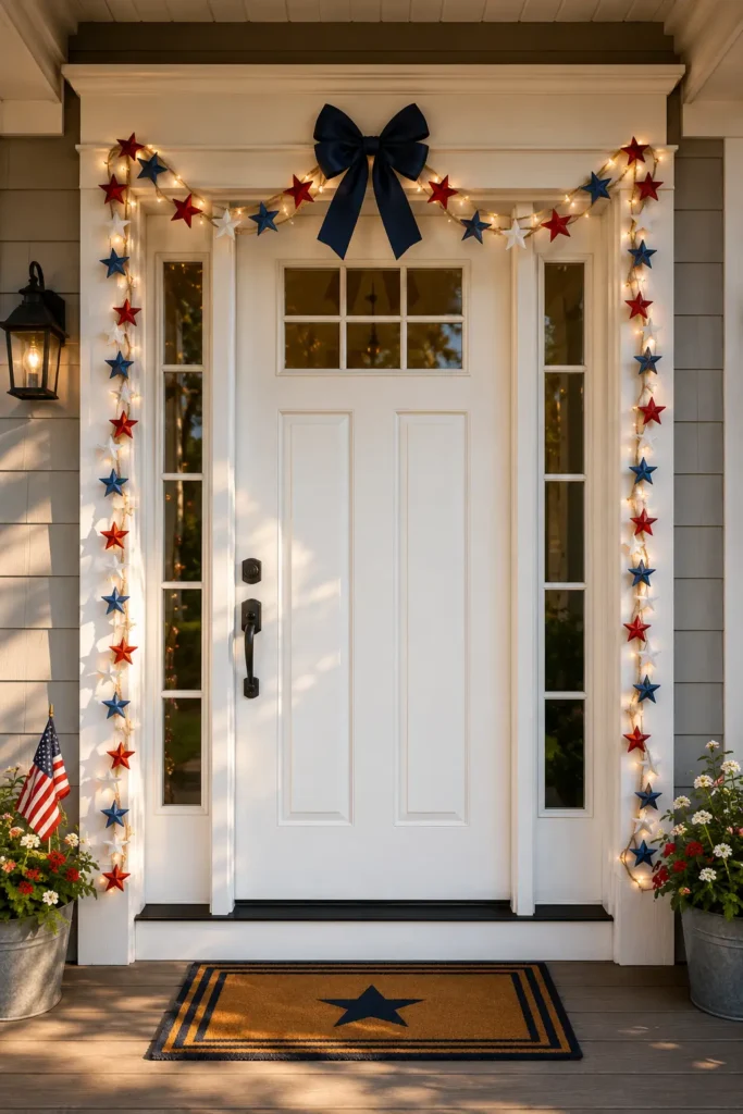 Star Garland Door Frame