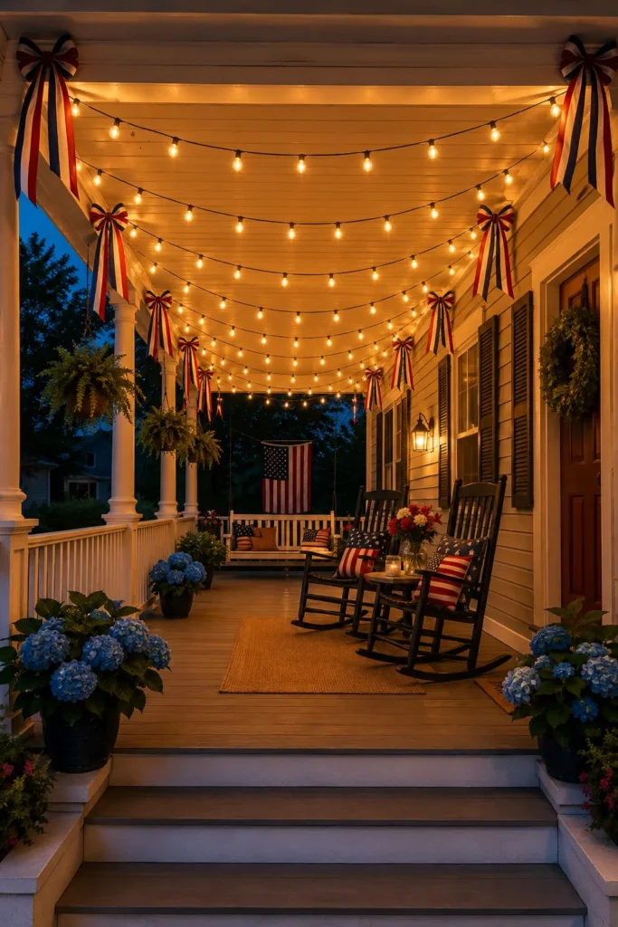 String Light Canopy