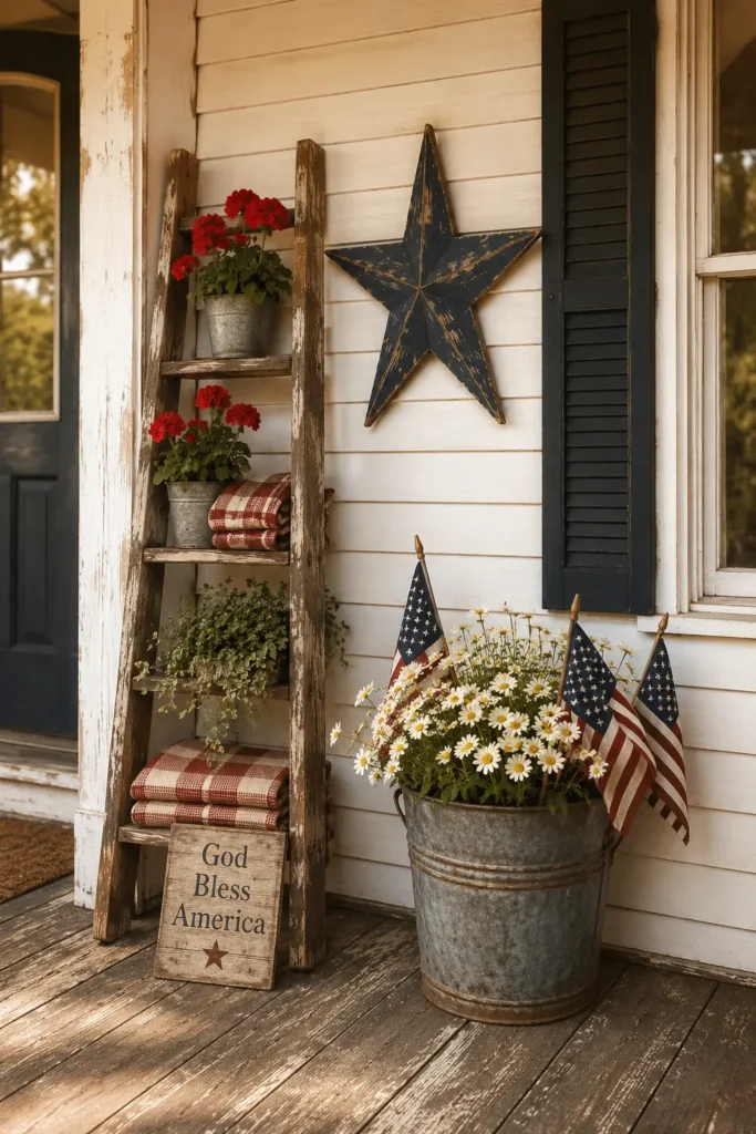 Vintage Americana Vignette