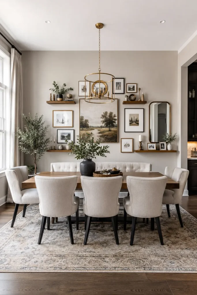 Wall Decor Ideas to Complete Your Dining Room