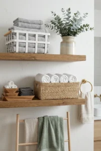 12 Bathroom Towel Storage Ideas That Instantly Make Your Space Look Organized