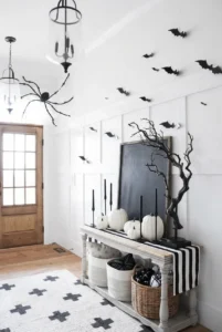 20 Halloween Entry Table Decor Ideas for a Chic and Inviting Entrance