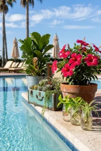 12 Low-Effort Poolside Planter Ideas to Instantly Refresh Your Outdoor Oasis