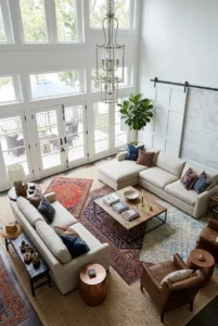 14 Rug Layering Living Room Ideas to Create a Cozy Designer Look